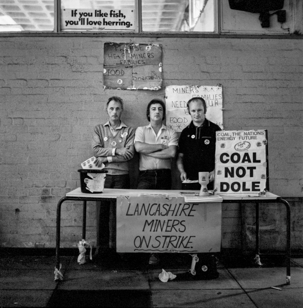 Coal not Dole, collecting strike funds, Miners Strike 1984, Blackburn