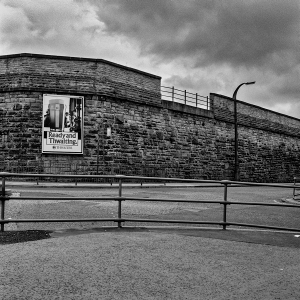 Thwaites poster, Bridge Street - Blackburn - A Town and its People by Christopher John Ball