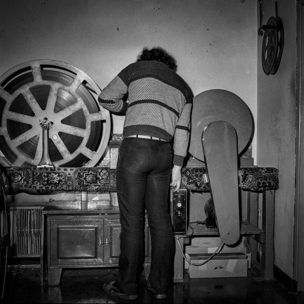 Inside Former Classic Cinema, Blackburn - showing projection room