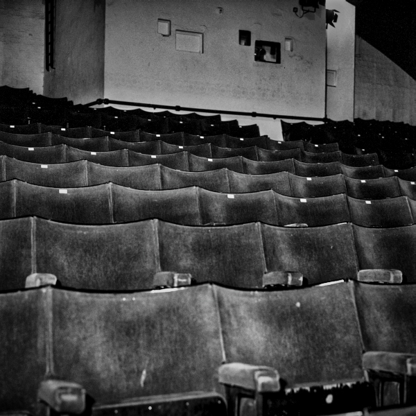 Inside Former Classic Cinema, Blackburn - showing auditorium