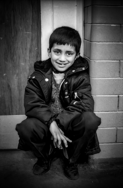 Child Brookhouse Community Centre - Blackburn a Town and its People Photographic Study