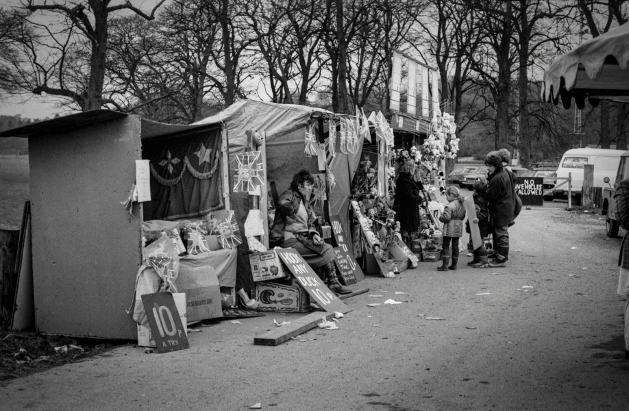 Hook Any Duck Stall At The Easter Fair - Blackburn a Town and its People Photographic Study