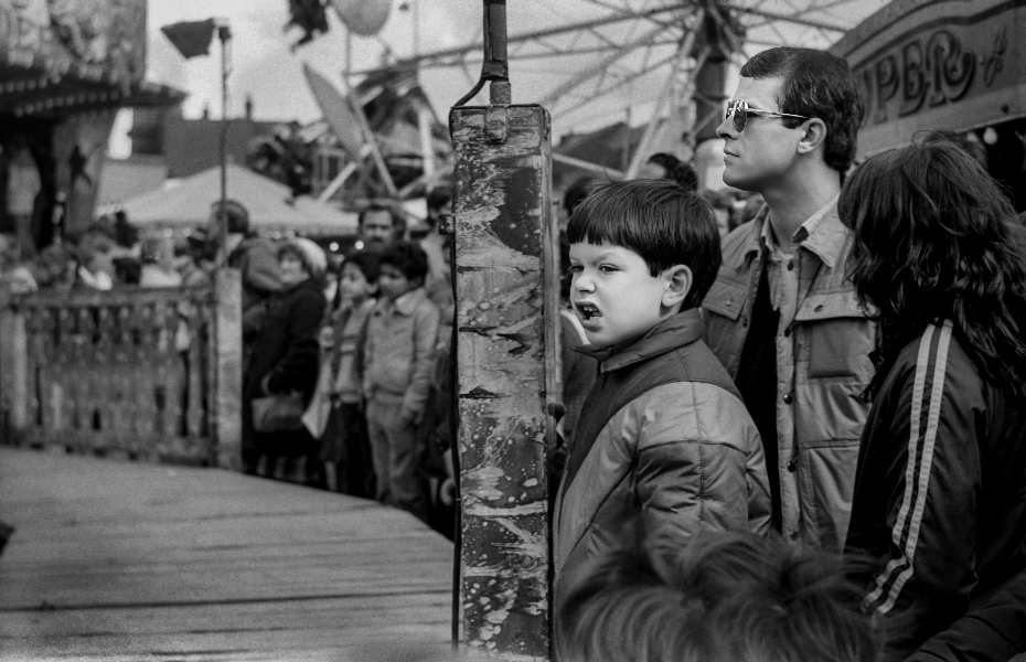 Watching Blackburn Easter Fair - Blackburn a Town and its People Photographic Study