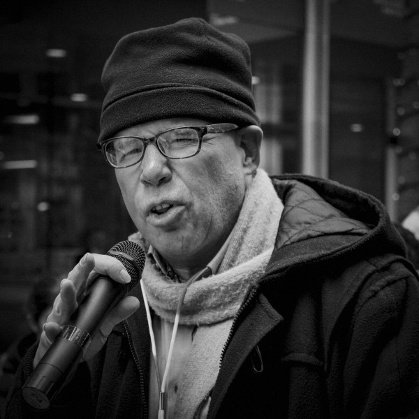 Demonstration by disabled people and carers outside ATOS offices, London 19th February 2014