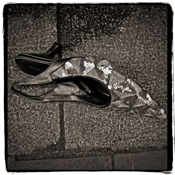 Female Shoe from Discarded: Photographic Essay by Christopher John Ball - Photographer & Writer