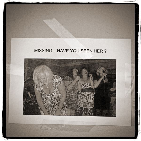 Missing, Have You Seen Her? Poster from Discarded a Photographic Essay by Christopher John Ball Photographer and Writer