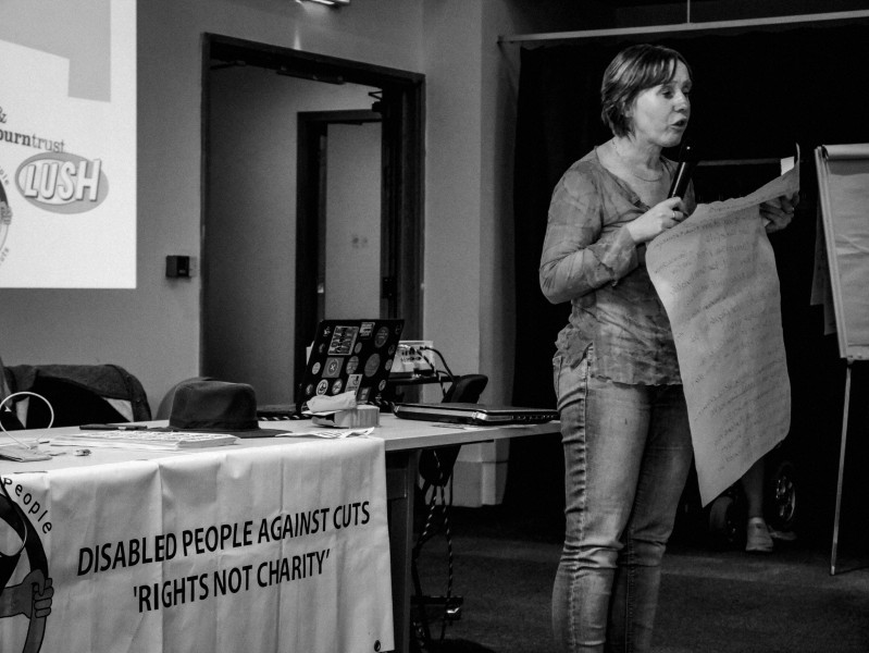 DPAC Conference on ‘Disabled Peoples’ Resistance: Building Beyond Borders’ - 10th Sept 2016, London - Photographs by Christopher John Ball