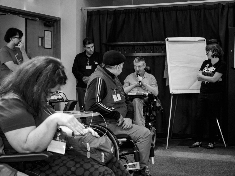 DPAC Conference on ‘Disabled Peoples’ Resistance: Building Beyond Borders’ - 10th Sept 2016, London - Photographs by Christopher John Ball