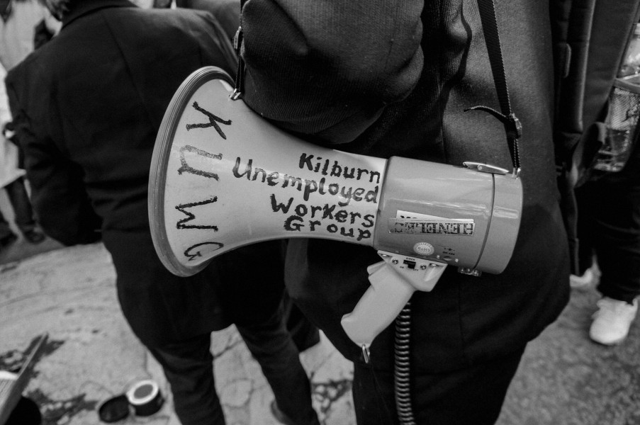 DPAC - Demonstration at Maximus Offices, London 2nd March 2015 Photographs by Christopher John Ball