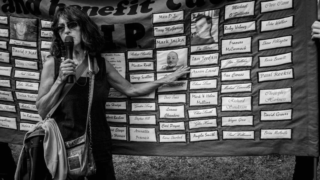 DPAC - PIP Fightback. Day of Action Against PIP. 13th July 2013, London. Part Three - Outside House of Commons, College Green. Photographs by Christopher John Ball