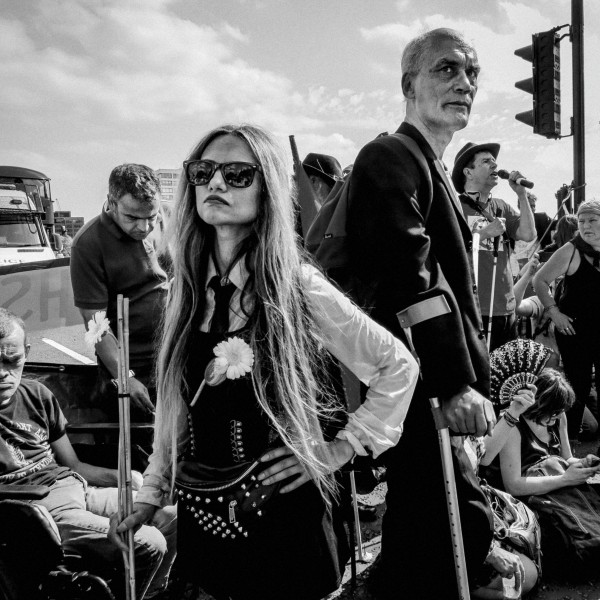 DPAC - Rights Not Games - A Week Of Action - September 4th-10th 2016 Westminster Bridge. the UK became the first country in the world to be investigated by the United Nations for grave and systematic violations of Disabled people’s rights. Photographs by Christopher John Ball - Part Two