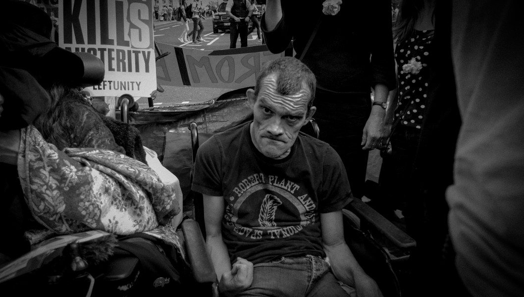 DPAC - Rights Not Games - A Week Of Action - September 4th-10th 2016 Westminster Bridge. the UK became the first country in the world to be investigated by the United Nations for grave and systematic violations of Disabled people’s rights. Photographs by Christopher John Ball - Part Two