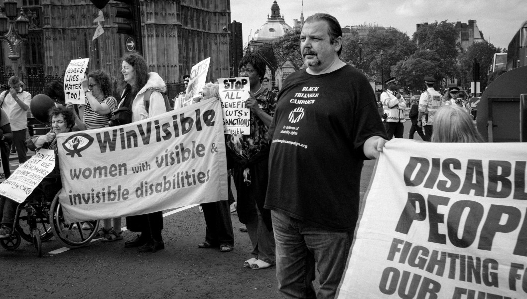 DPAC - Rights Not Games - A Week Of Action - September 4th-10th 2016 Westminster Bridge. the UK became the first country in the world to be investigated by the United Nations for grave and systematic violations of Disabled people’s rights. Photographs by Christopher John Ball - Part Two