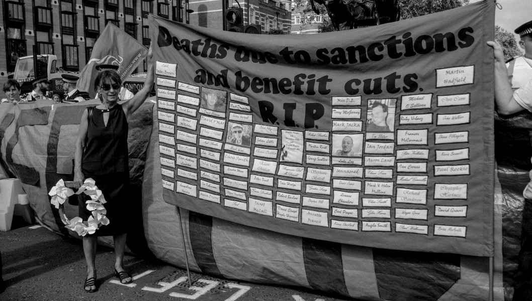 DPAC - Rights Not Games - A Week Of Action - September 4th-10th 2016 Westminster Bridge. the UK became the first country in the world to be investigated by the United Nations for grave and systematic violations of Disabled people’s rights. Photographs by Christopher John Ball - Part Two