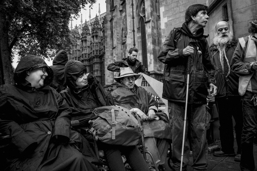 DPAC Save the Independent Living Fund – Westminster Abbey Demo June 28th 2014