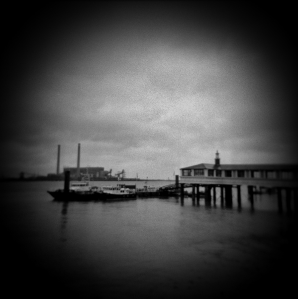 Holga shot of Gravesend 'Pier' - 3 by Christopher John Ball - Photographer & Writer