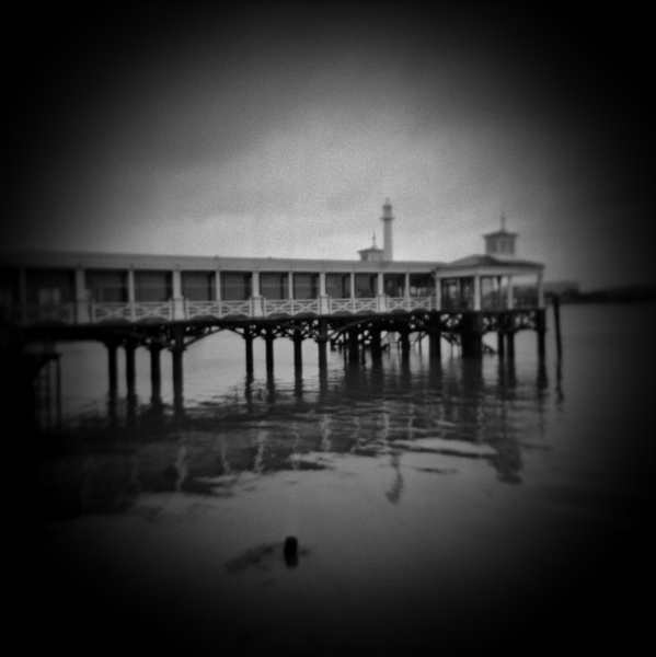 Holga shot of Gravesend 'Pier' -2 by Christopher John Ball - Photographer & Writer