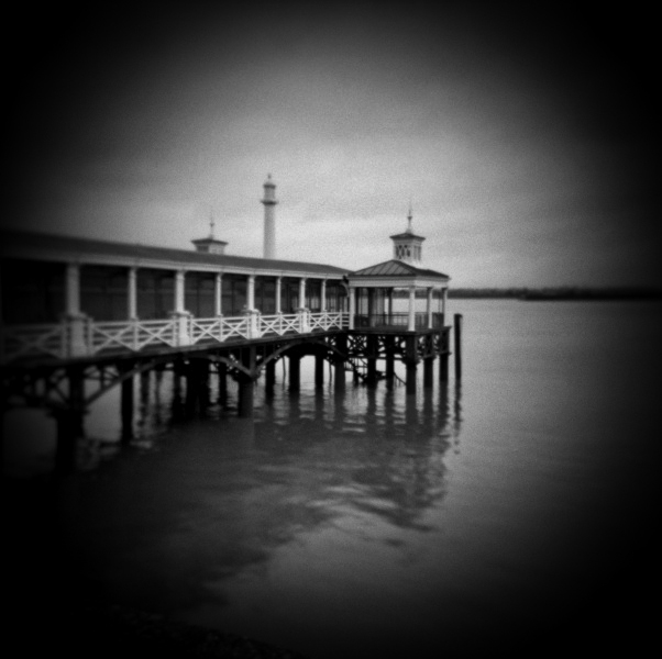 Holga shot of Gravesend 'Pier' - 4 by Christopher John Ball - Photographer & Writer