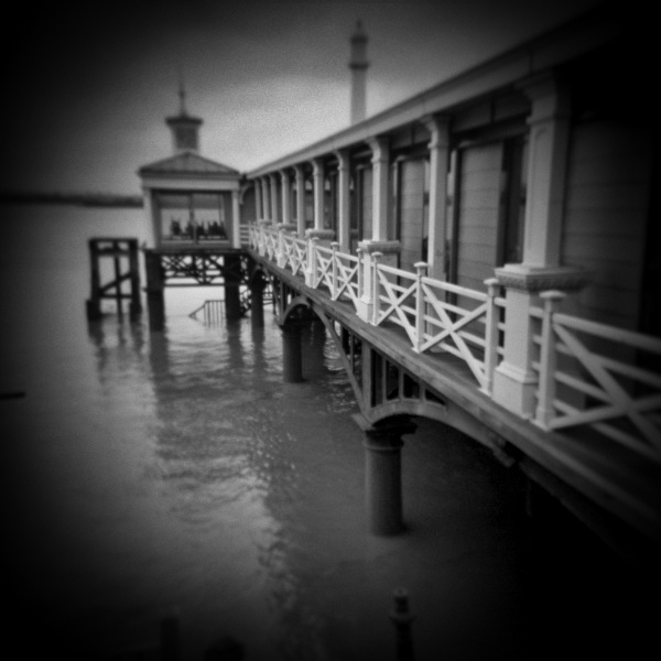 Holga shot of Gravesend 'Pier' -1 by Christopher John Ball - Photographer & Writer