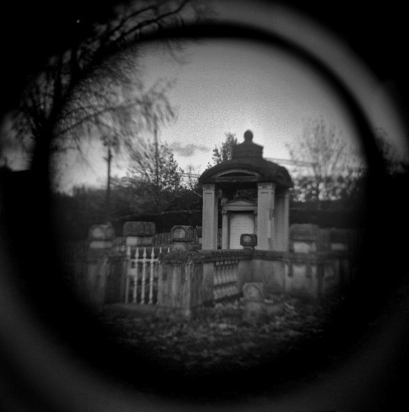 Holga Photograph of St Pancras Graveyard -5  by Christopher John Ball - Photographer & Writer