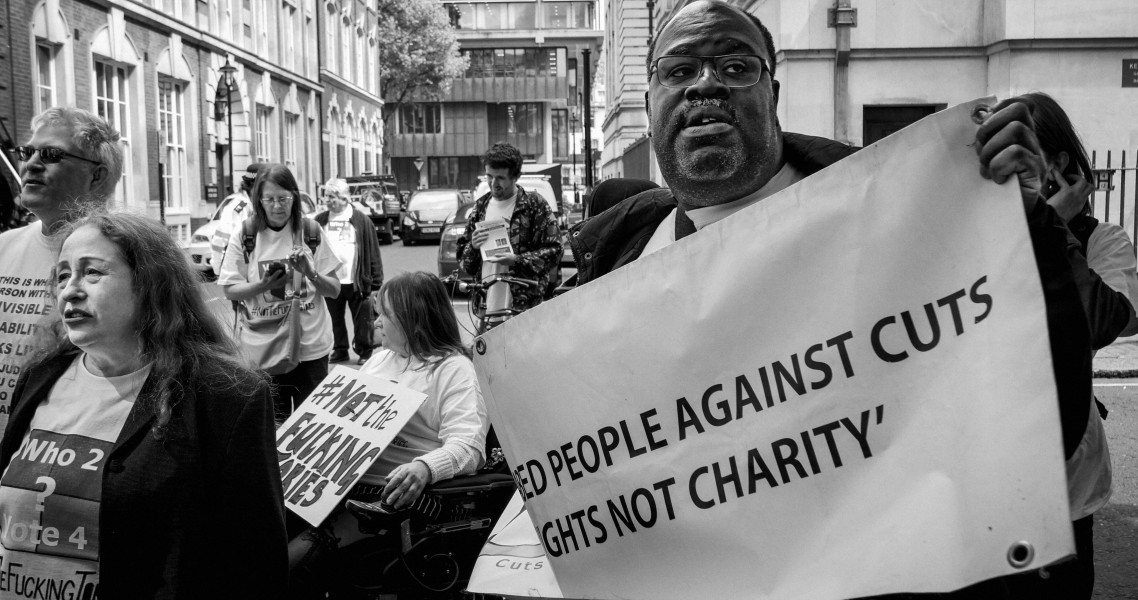 DPAC 'Trash The Tories' Demonstration 2017 General Election, London. 2nd May 2017 - Part Four - Outside Conservative Party HQ.