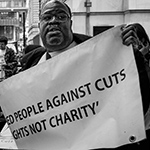 DPAC 'Trash The Tories' Demonstration 2017 General Election, London. 2nd May 2017 - Part Four - Outside Conservative Party HQ - Photographs by Christopher John Ball