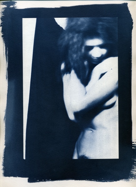 Pin Hole Nude - 6 Cyanotype Flower and Nude Photographs by Christopher John Ball - Photographer & Writer