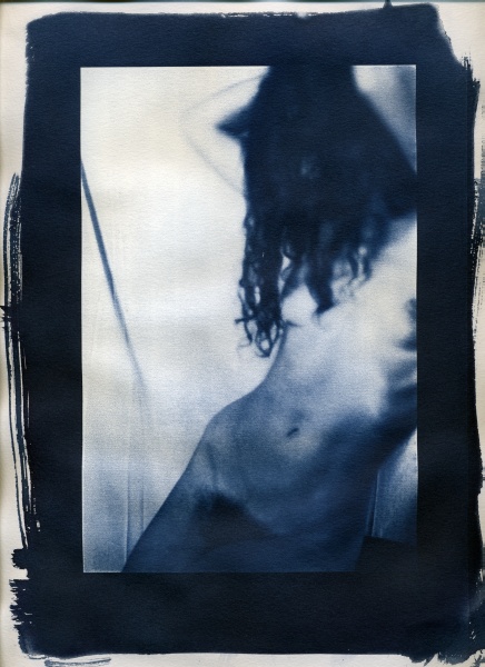 Pin Hole Nude - 8 Cyanotype Flower and Nude Photographs by Christopher John Ball - Photographer & Writer