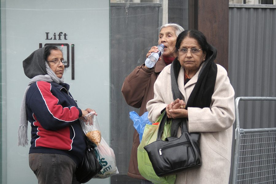 'London - A City and its People' - Mayor's Diwali celebrations in Trafalgar Square October 2007 - A photographic study by Christopher John Ball - Photographer and Writer