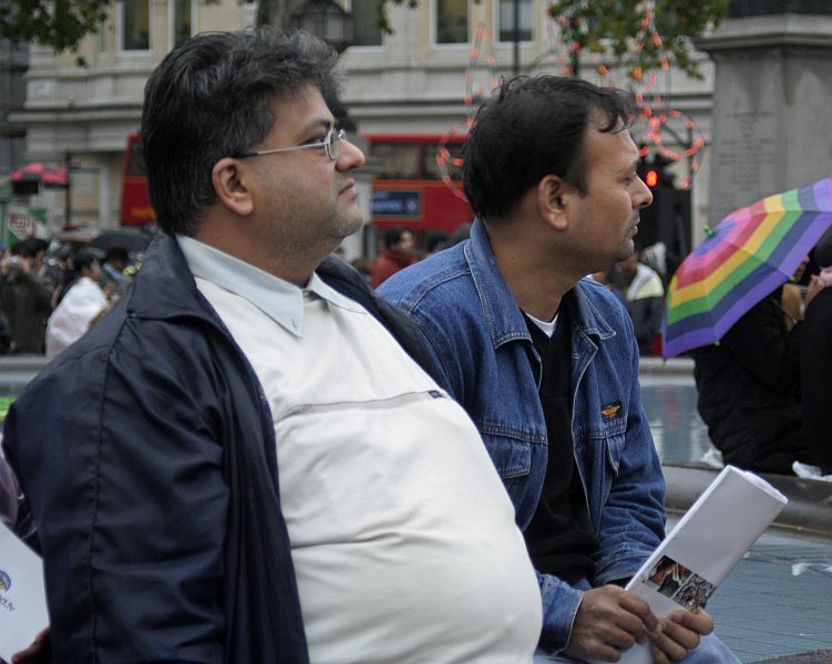 'London - A City and its People' - Mayor's Diwali celebrations in Trafalgar Square October 2007 - A photographic study by Christopher John Ball - Photographer and Writer