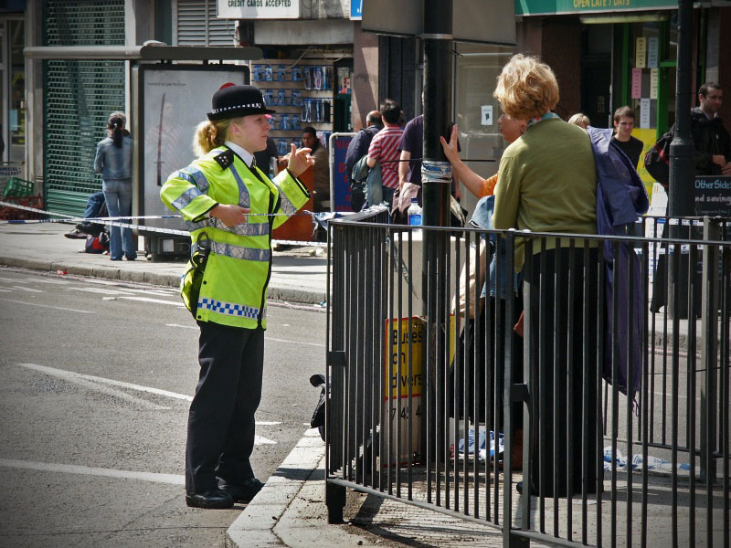 London - A City and its People - Terrorist Bombings, Kings Cross, 7th July 2005 - A photographic study by Christopher John Ball - Photographer and Writer