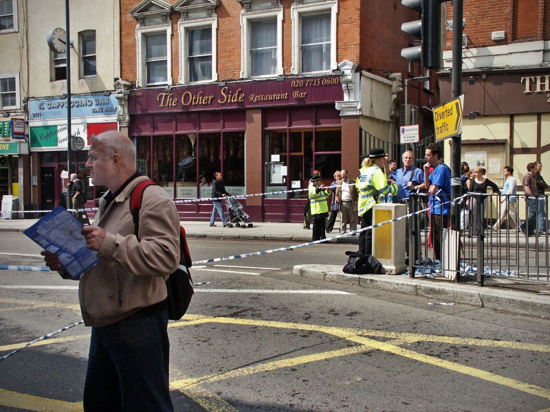 London - A City and its People - Terrorist Bombings, Kings Cross, 7th July 2005 - A photographic study by Christopher John Ball - Photographer and Writer