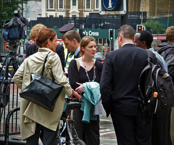 London - A City and its People - Terrorist Bombings, Kings Cross, 7th July 2005 - A photographic study by Christopher John Ball - Photographer and Writer