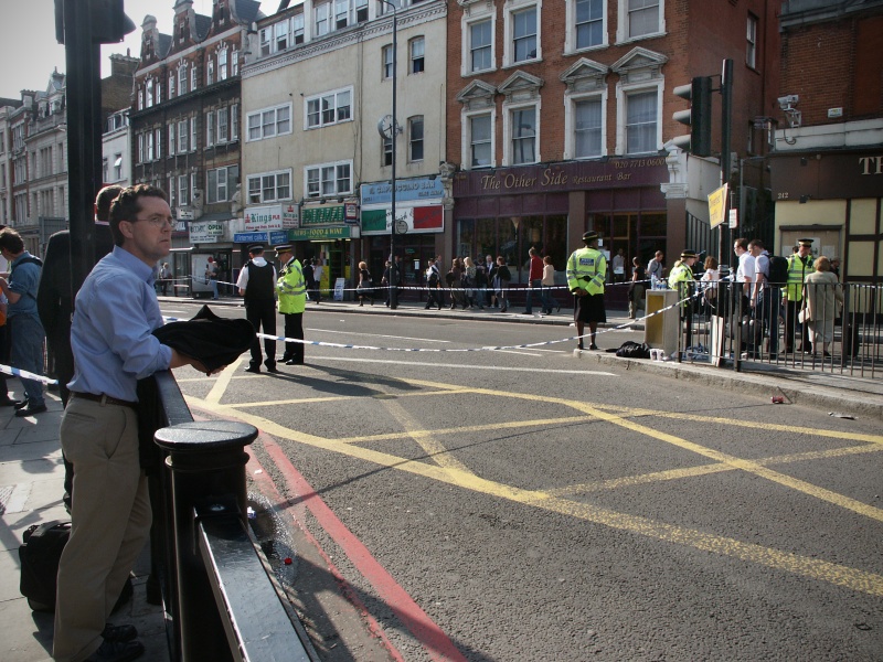 London - A City and its People - Terrorist Bombings, Kings Cross, 7th July 2005 - A photographic study by Christopher John Ball - Photographer and Writer