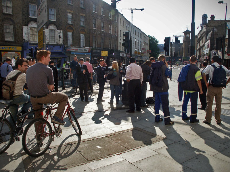 London - A City and its People - Terrorist Bombings, Kings Cross, 7th July 2005 - A photographic study by Christopher John Ball - Photographer and Writer